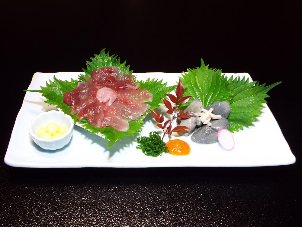 Suppon sashimi